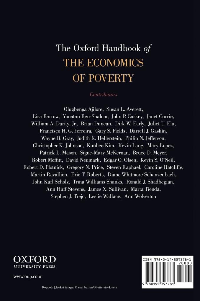 Weitere Ansicht: OHB ECONOMICS POVERTY OHBK C | Jefferson