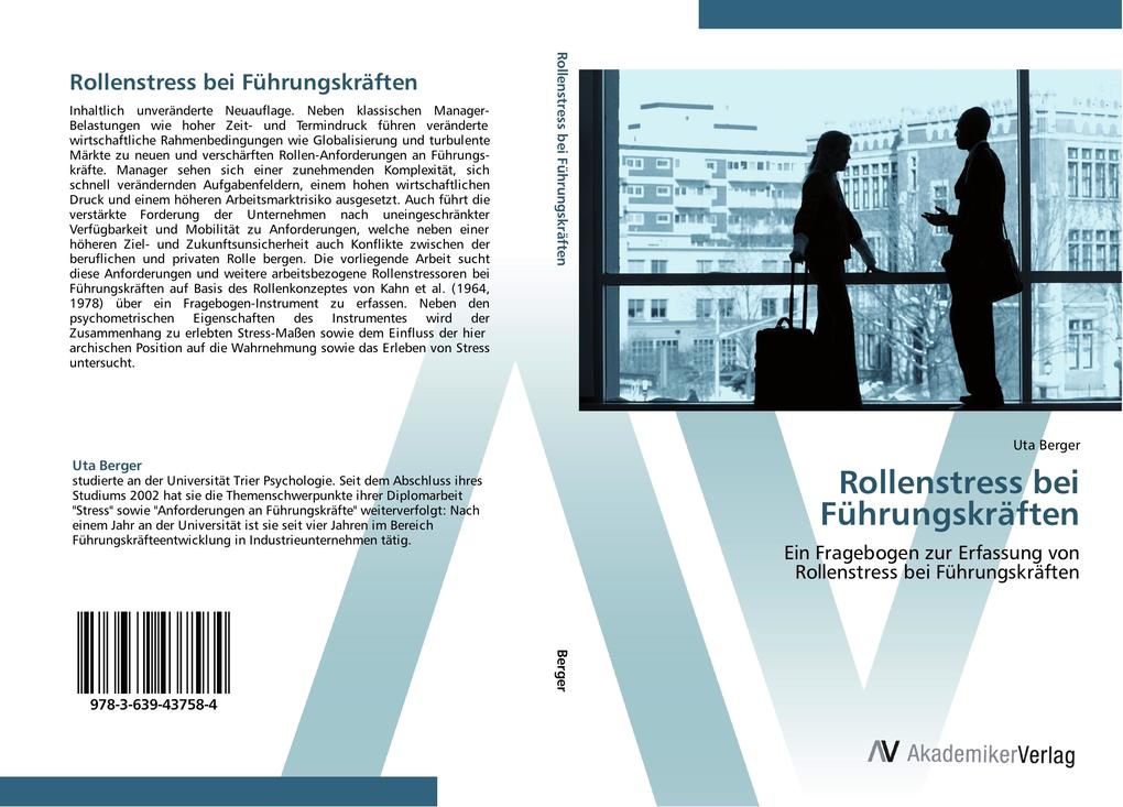 Produktbild: Rollenstress bei Führungskräften | Uta Berger