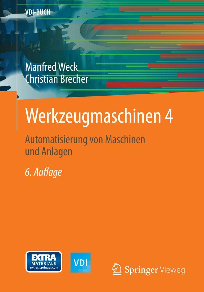 Produktbild: Werkzeugmaschinen 4 | Manfred Weck