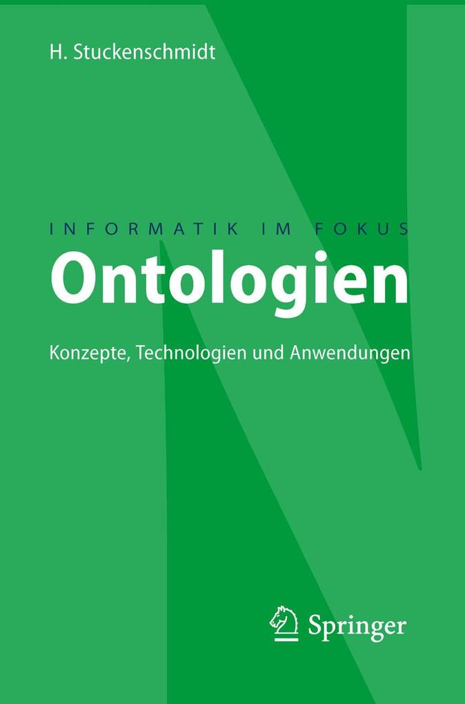 Produktbild: Ontologien | Heiner Stuckenschmidt