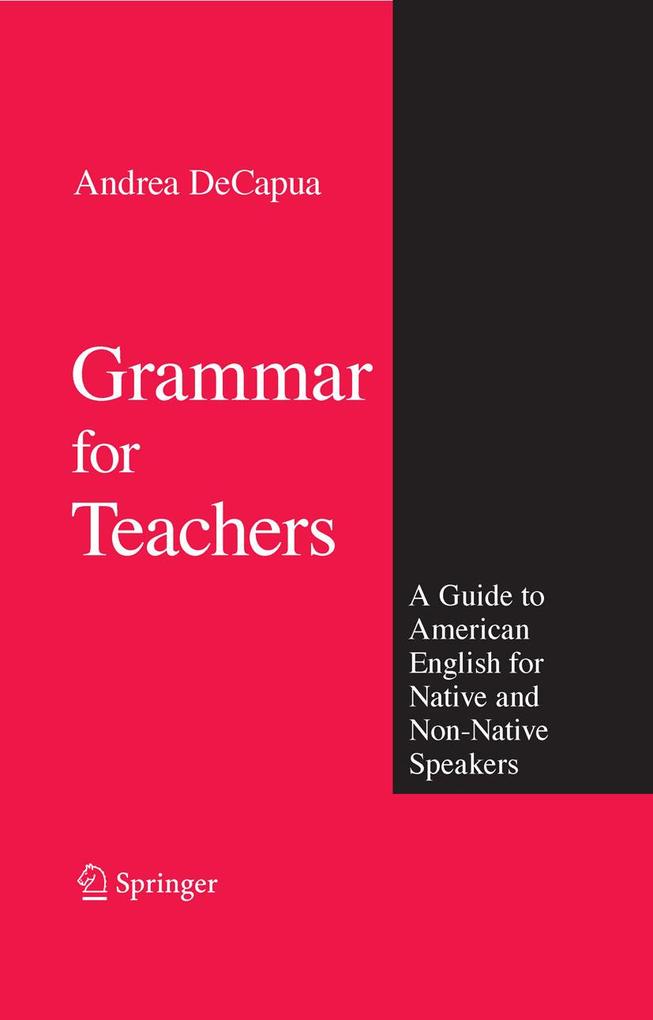 Produktbild: Grammar for Teachers | Andrea DeCapua