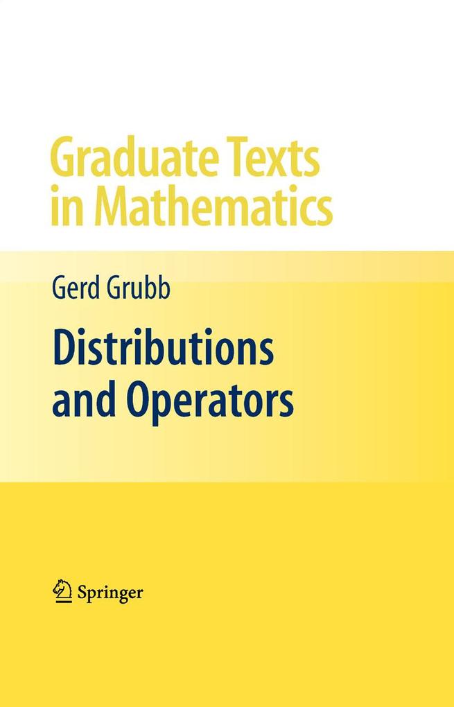 Produktbild: Distributions and Operators | Gerd Grubb