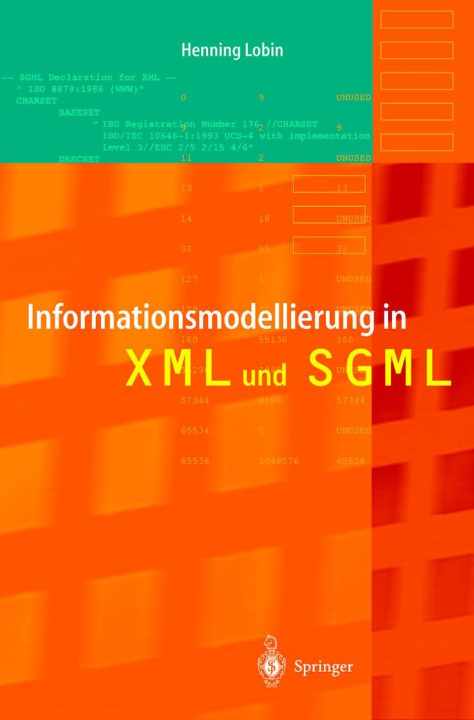 Produktbild: Informationsmodellierung in XML und SGML | Henning Lobin