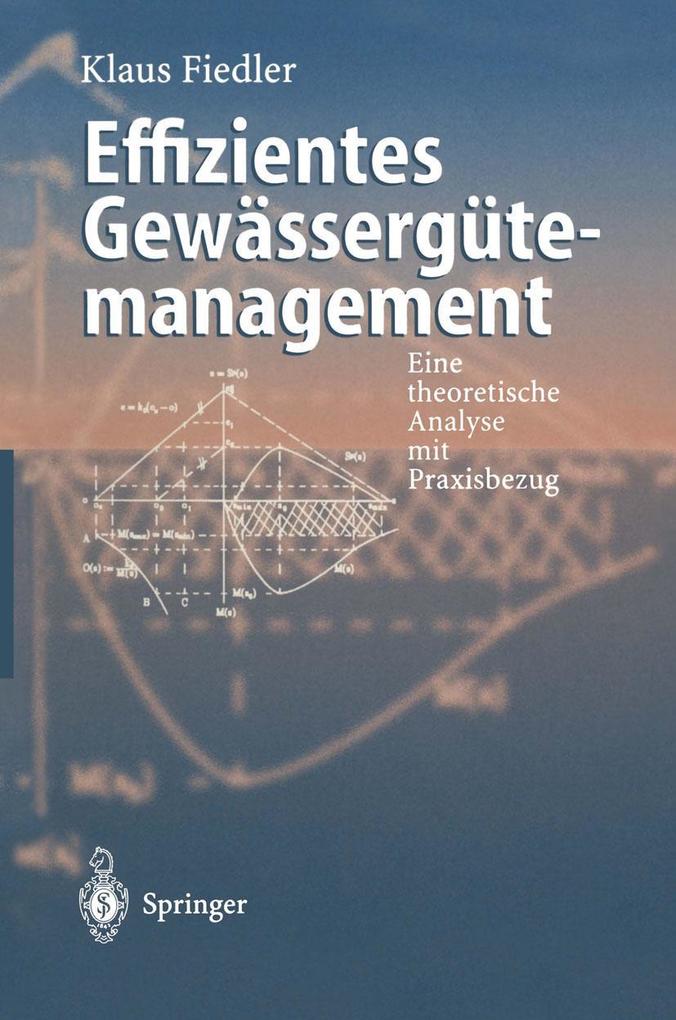 Produktbild: Effizientes Gewässergütemanagement | Klaus Fiedler