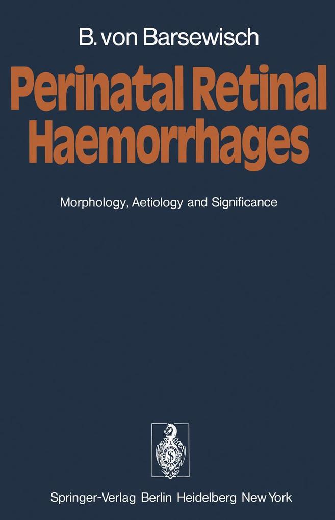 Produktbild: Perinatal Retinal Haemorrhages | B. von Barsewisch