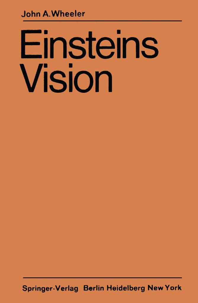 Produktbild: Einsteins Vision | John A. Wheeler