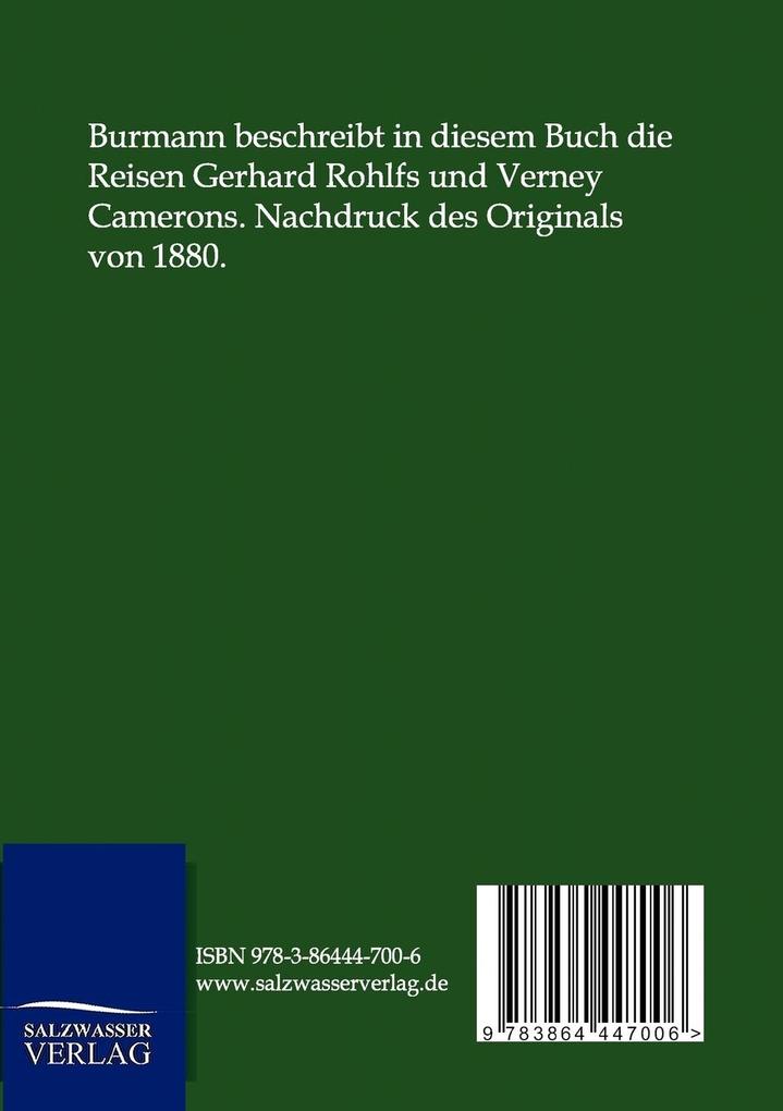 Weitere Ansicht: Quer durch Afrika | H. Burmann