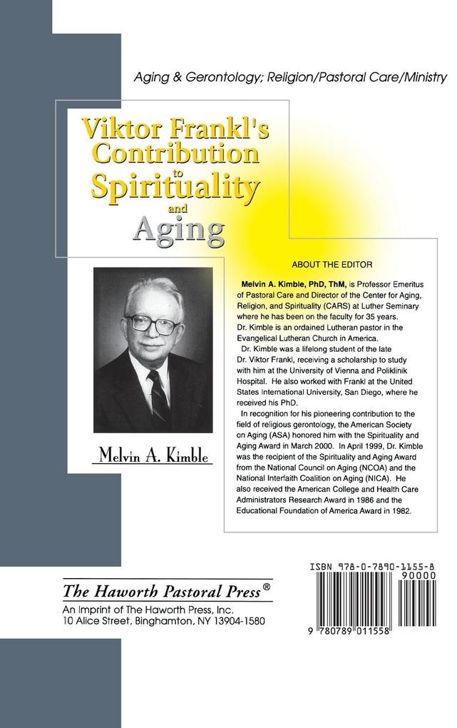 Weitere Ansicht: Viktor Frankl's Contribution to Spirituality and Aging