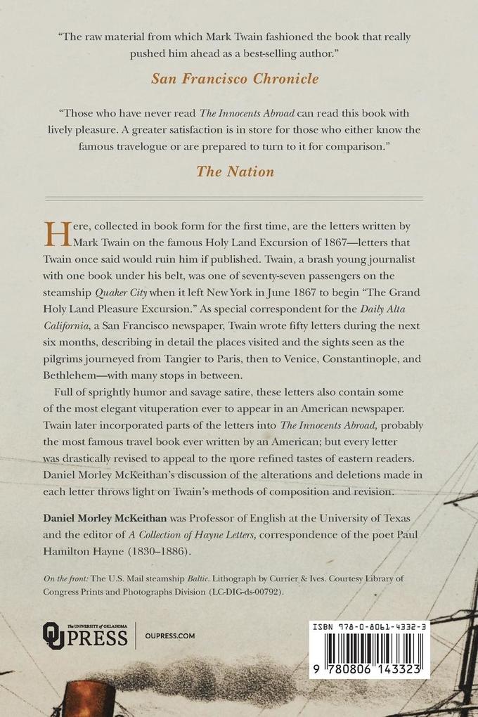 Weitere Ansicht: Traveling with the Innocents Abroad | Mark Twain