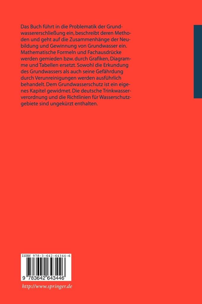 Weitere Ansicht: Grundwasser | Dieter Vogelsang