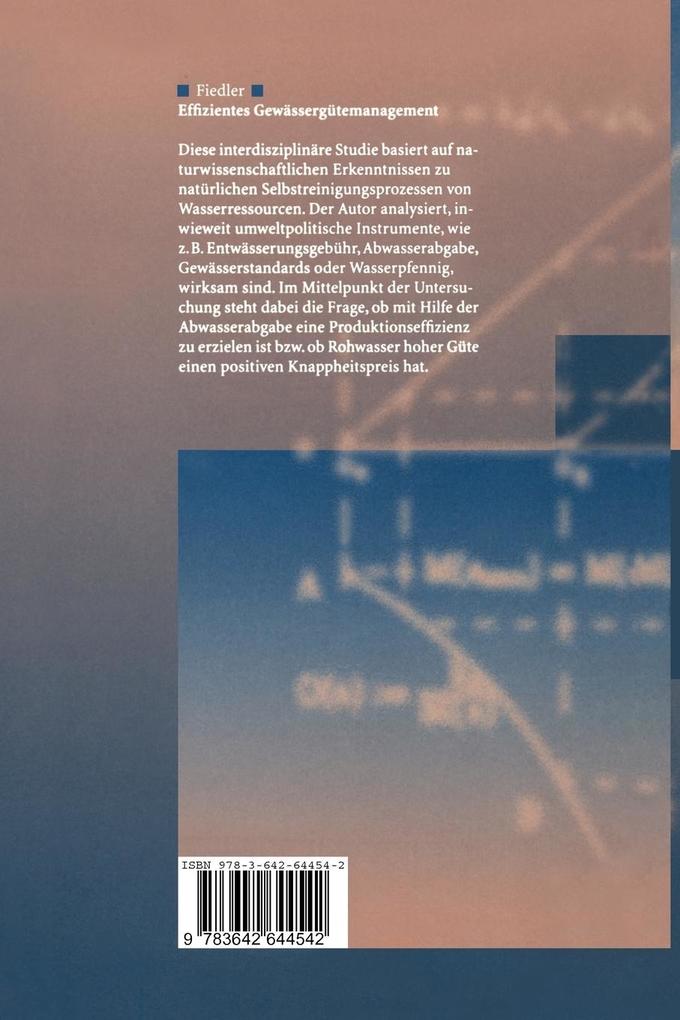 Weitere Ansicht: Effizientes Gewässergütemanagement | Klaus Fiedler