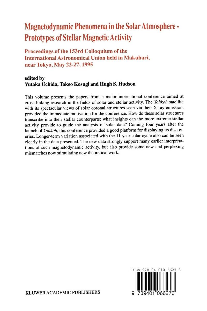 Weitere Ansicht: Magnetodynamic Phenomena in the Solar Atmosphere