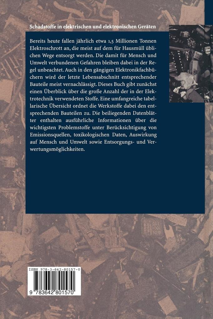 Weitere Ansicht: Schadstoffe in elektrischen und elektronischen Geräten | Bernhard Blum