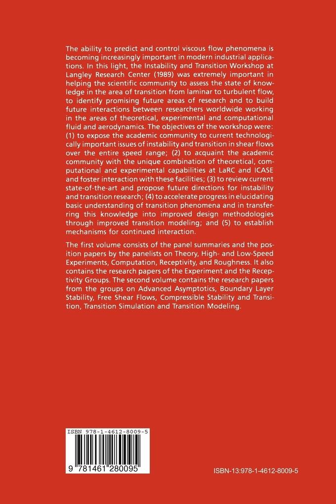 Weitere Ansicht: Instability and Transition