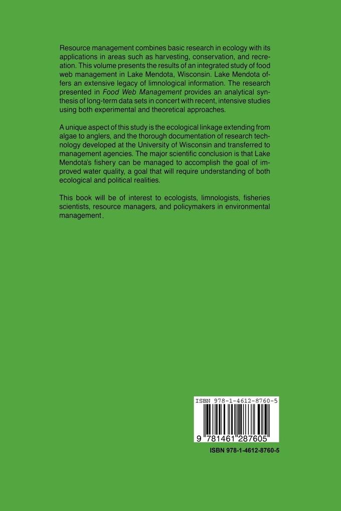 Weitere Ansicht: Food Web Management