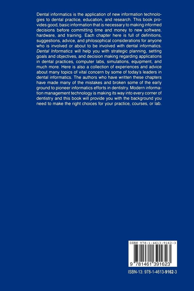 Weitere Ansicht: Dental Informatics
