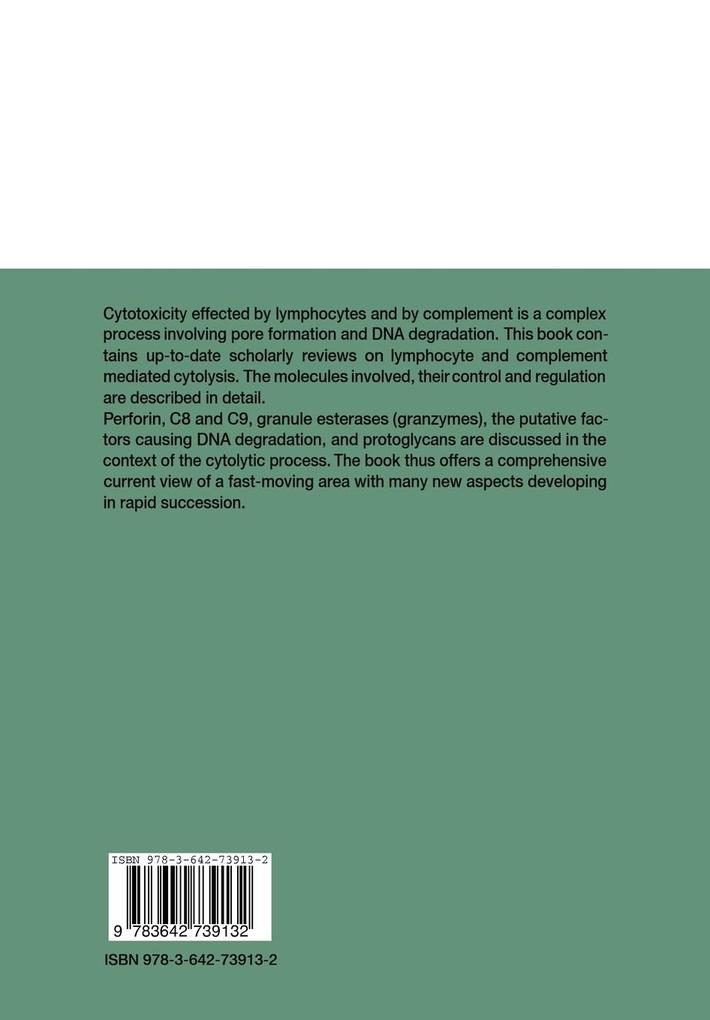Weitere Ansicht: Cytotoxic Effector Mechanisms