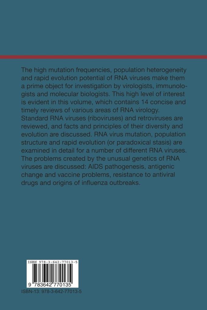 Weitere Ansicht: Genetic Diversity of RNA Viruses