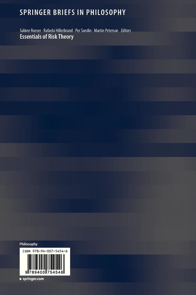 Weitere Ansicht: Essentials of Risk Theory