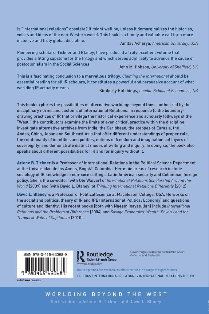 Weitere Ansicht: Claiming the International