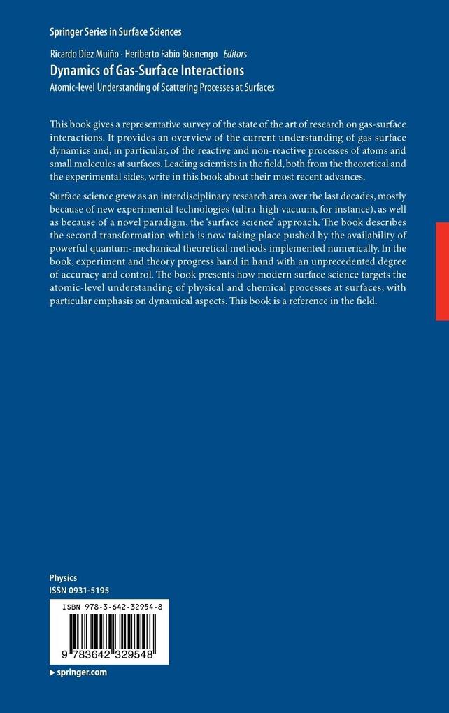Weitere Ansicht: Dynamics of Gas-Surface Interactions
