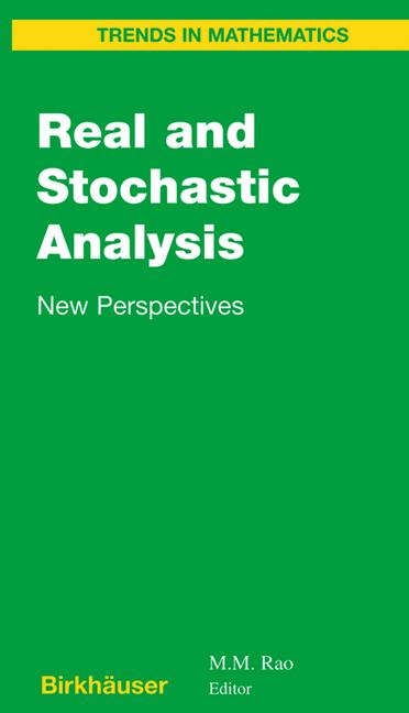 Weitere Ansicht: Real and Stochastic Analysis | D.R. Bell, B.K. Driver, S. Gudder, B. Jefferies, H. Kunita