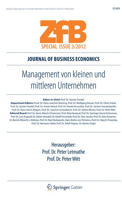 Weitere Ansicht: Management von kleinen und mittleren Unternehmen