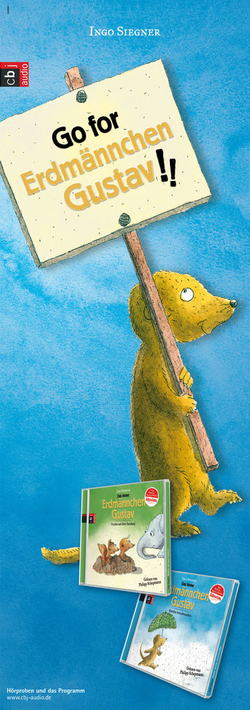 Weitere Ansicht: Das kleine Erdmännchen Gustav - Nachts auf dem Sambesi,1 Audio-CD | Ingo Siegner