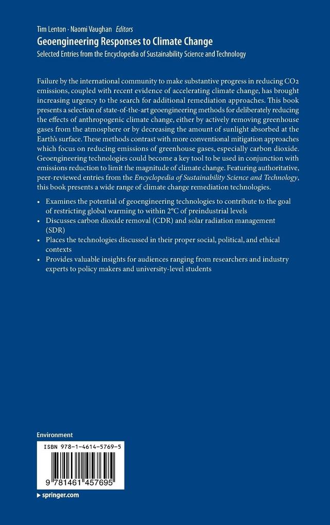 Weitere Ansicht: Geoengineering Responses to Climate Change