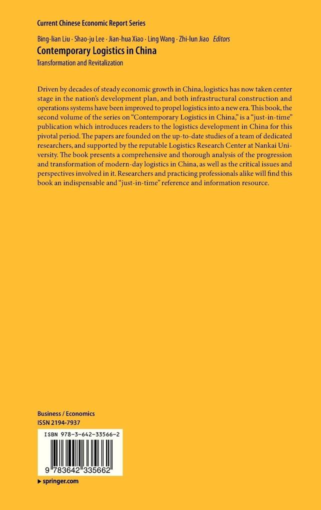 Weitere Ansicht: Contemporary Logistics in China