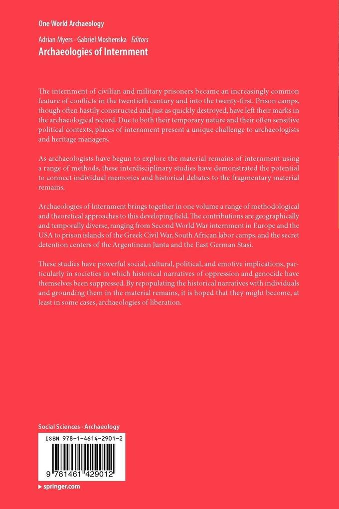 Weitere Ansicht: Archaeologies of Internment