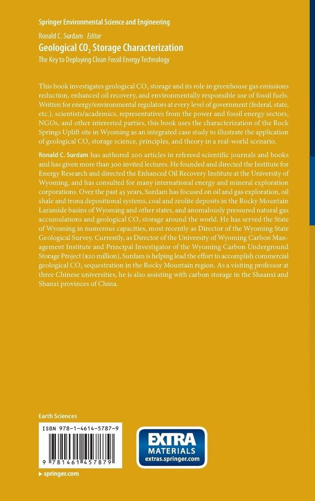 Weitere Ansicht: Geological CO2 Storage Characterization