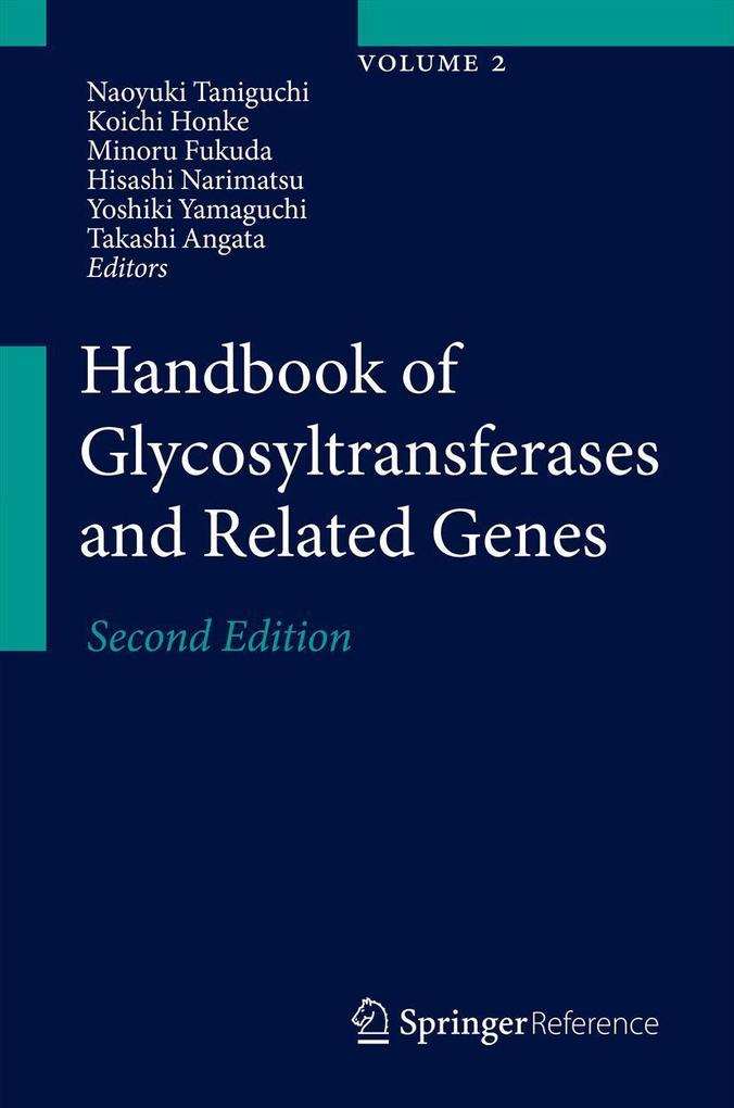 Produktbild: Handbook of Glycosyltransferases and Related Genes