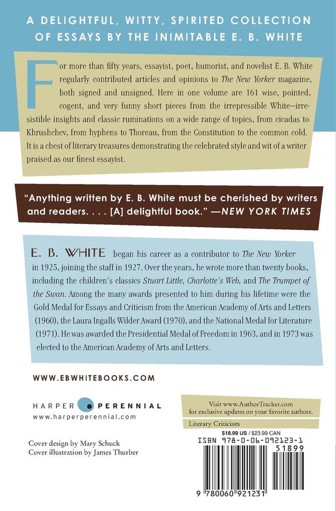 Weitere Ansicht: Writings from the New Yorker 1927-1976 | E. B. White