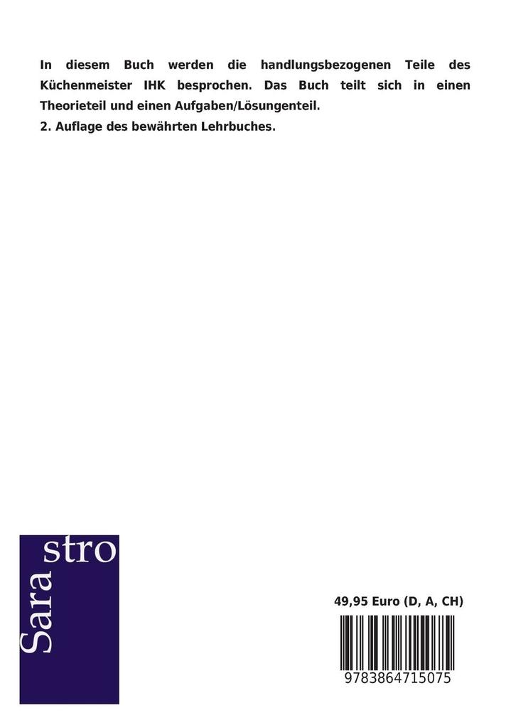 Weitere Ansicht: Küchenmeister | Hrsg. Sarastro GmbH, Sarastro Verlag