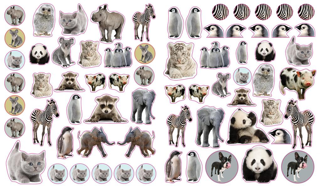 Weitere Ansicht: Eyelike Stickers: Baby Animals