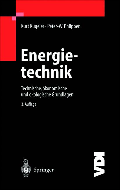 Weitere Ansicht: Energietechnik | Kurt Kugeler, Peter-Wilhelm Phlippen, Peter-W. Phlippen, Nathalie Pöppe