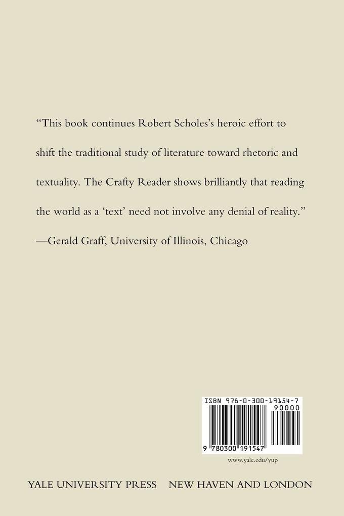 Weitere Ansicht: The Crafty Reader | Robert Scholes