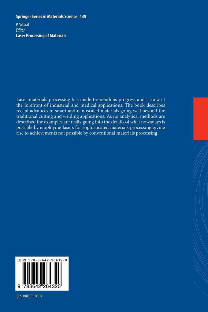 Weitere Ansicht: Laser Processing of Materials
