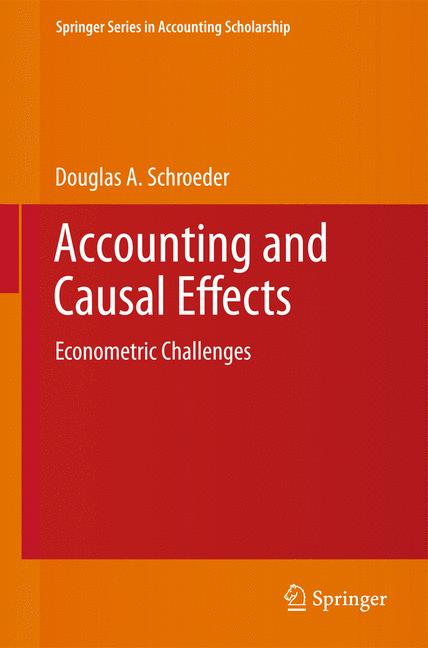 Weitere Ansicht: Accounting and Causal Effects | Douglas A Schroeder