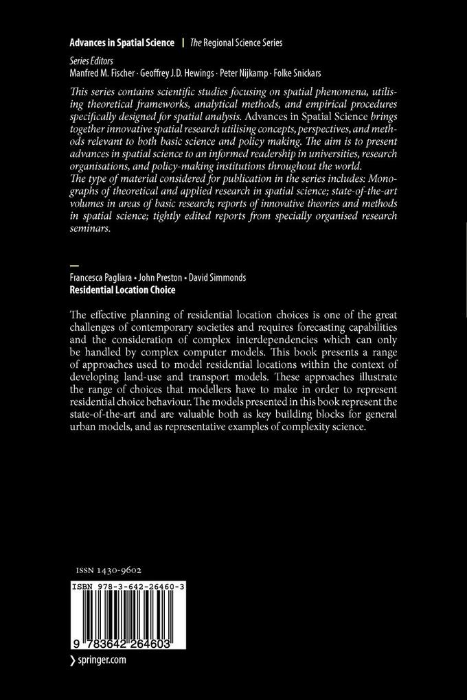 Weitere Ansicht: Residential Location Choice