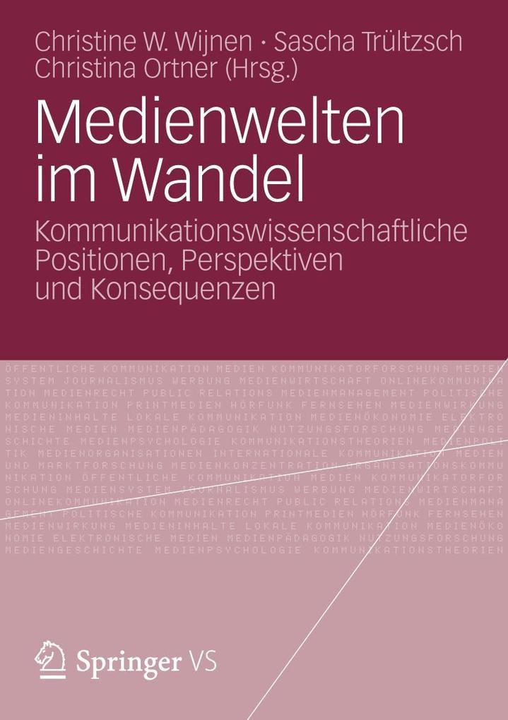Produktbild: Medienwelten im Wandel
