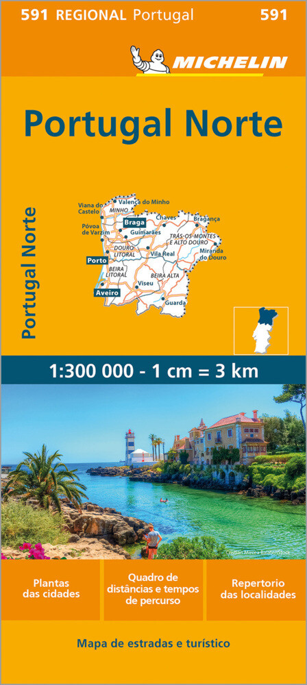Produktbild: Michelin Portugal Nord 1 : 300 000