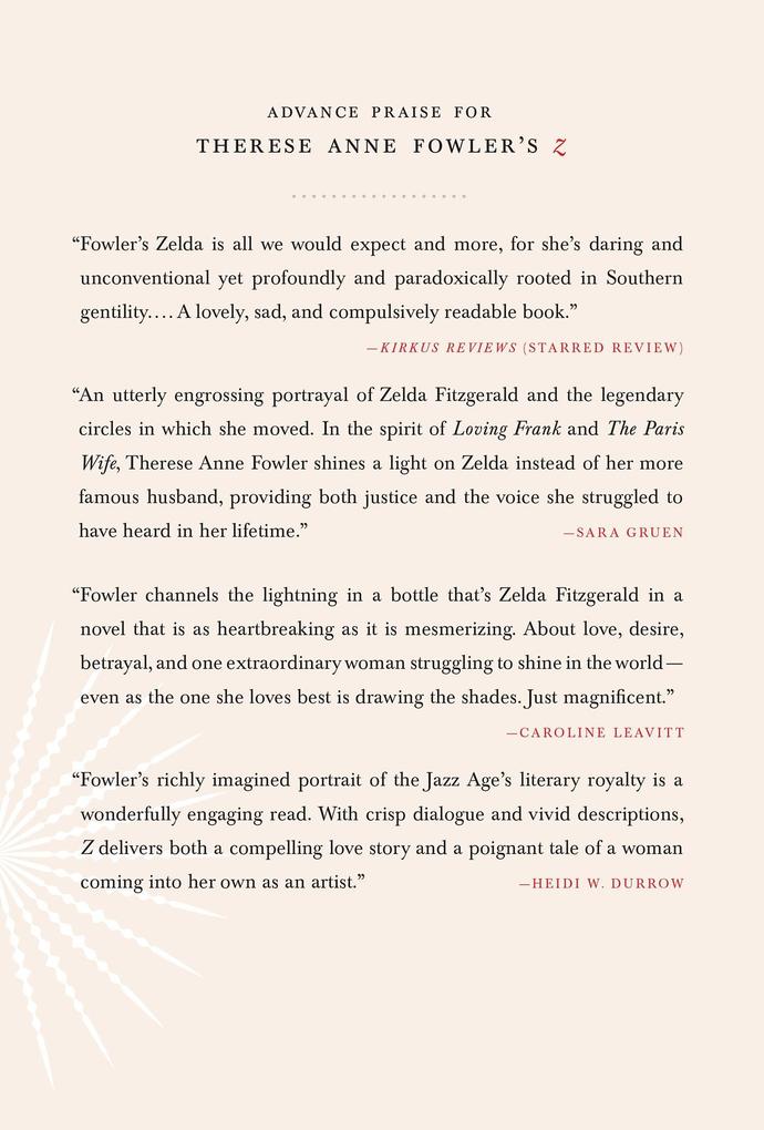 Weitere Ansicht: Z | Therese Anne Fowler
