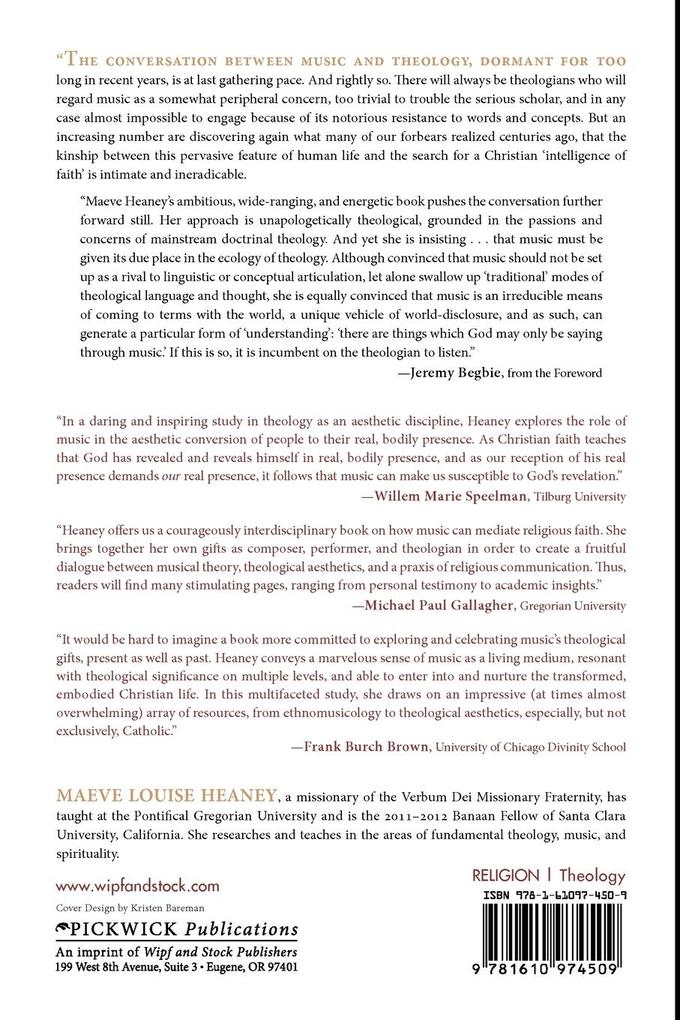Weitere Ansicht: Music as Theology | Maeve Louise Heaney