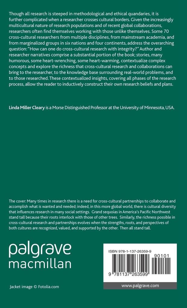 Weitere Ansicht: Cross-Cultural Research with Integrity | Kenneth A. Loparo, Linda Miller Cleary