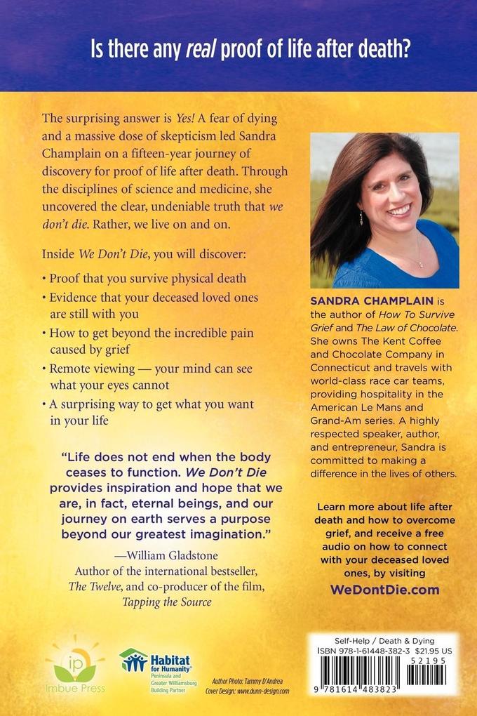 Weitere Ansicht: We Don't Die | Sandra Champlain