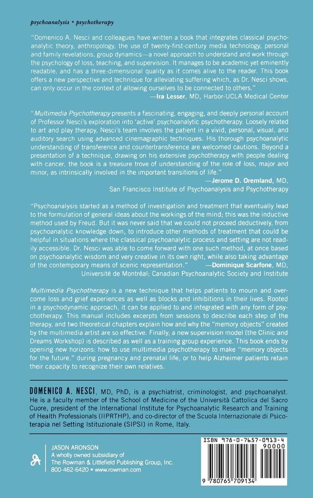 Weitere Ansicht: Multimedia Psychotherapy | Domenico Arturo Nesci