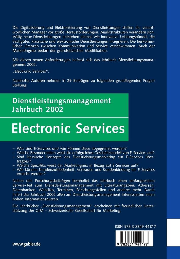 Weitere Ansicht: Electronic Services