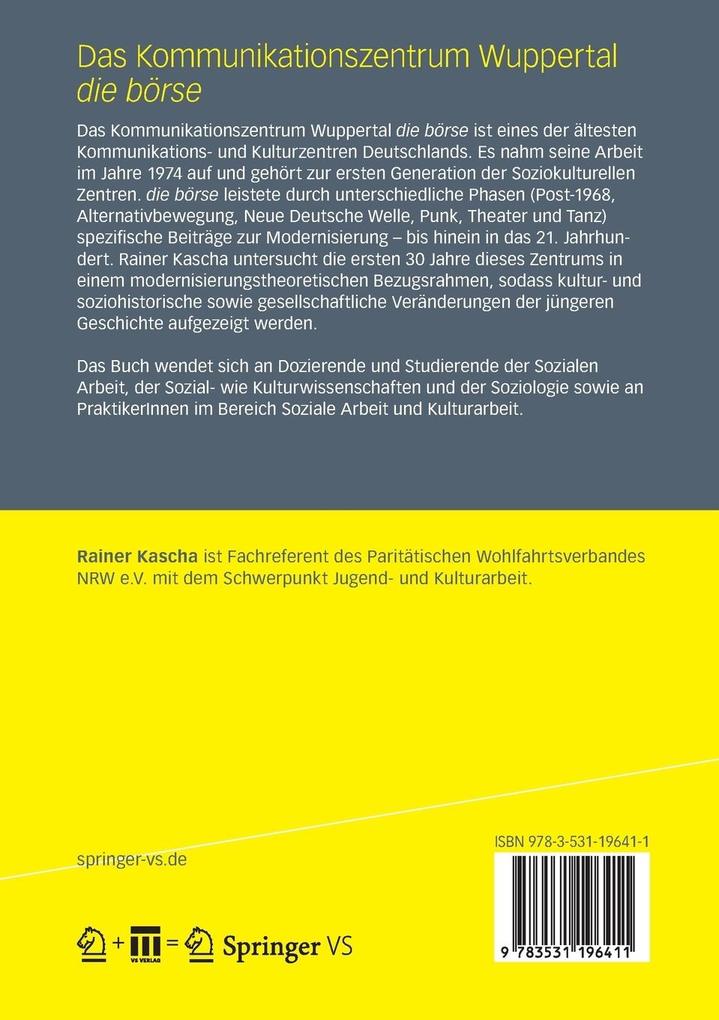 Weitere Ansicht: Das Kommunikationszentrum Wuppertal die börse | Rainer Kascha